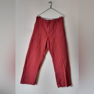 Raspberry Pink Big Bud Press Work Pant